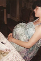 Mamie Hamelin de profil